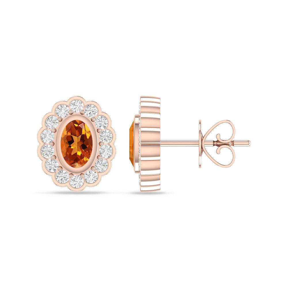 Rose Gold - Citrine